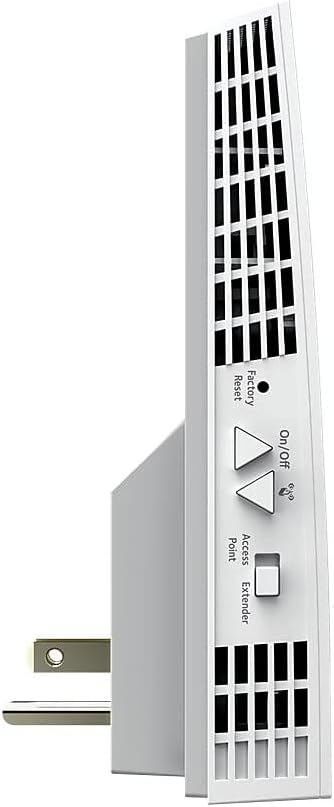 NETGEAR EX7300 Side View with Buttons and Ports