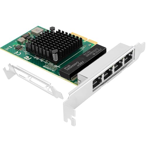Adaptador de servidor Ethernet con cuatro puertos Gigabit y chipset BCM5719 de alta velocidad
