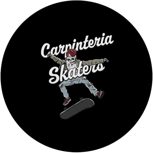 Miniatura 3 de Carpinteria Skater Skateboarding Funny Skateboard Humor PopSockets Swappable PopGrip