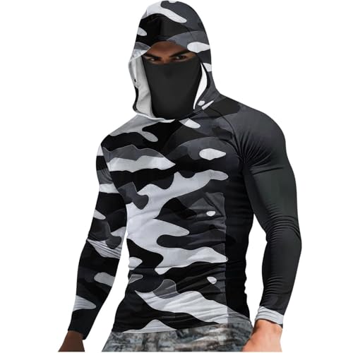 Camisa de protección solar para hombre ligera contra quemaduras