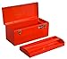 Excel TB140-Red Steel Tool Box with 1 Metal Tray, Red