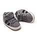 Baby Boys Girls Leather Sneakers Toddler Anti-Slip Shoes Infant First Walkers Casual Fashion Crib Shoes Grey 11CM