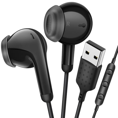 イヤホン 有線 マイク付き 通話対応 イヤホン テレワーク在宅勤務 パソコン Amazon.co.jp: USB イヤホン 有線 PC パソコン用 イヤホン