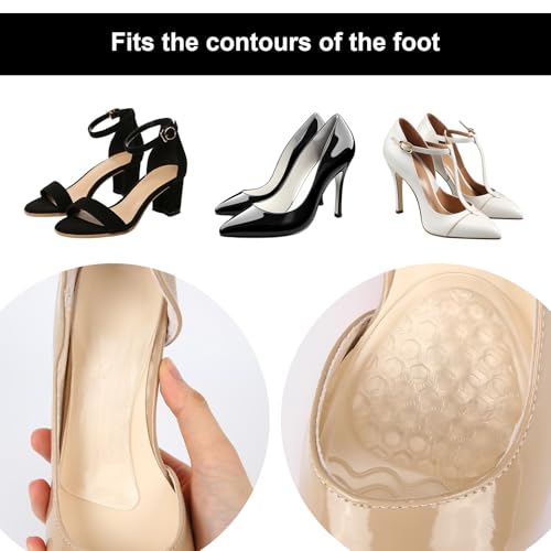 2 pares de plantillas para tacones altos para mujer miniatura 5