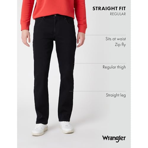 Wrangler Men's Red Kabel Straight Jeans - Image 5