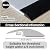 Floor Transition Strip Self Adhesive Carpet Wood Tile Vinyl Flooring Laminate Transition Cover Edge Trim Gap Doorway Threshold for Uneven Floors Heights Within 5 mm (Black, 40 inches)