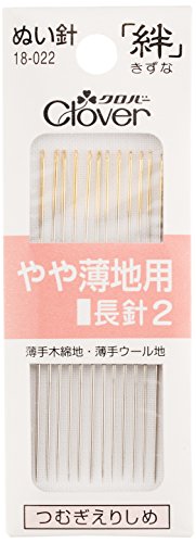 Clover 絆 きずな やや薄地用長針2 P2 12本入り 18-022