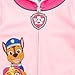 Paw Patrol Nickelodeon Girls Zip Up Fleece Hoodie with Ears for Toddlers Pink