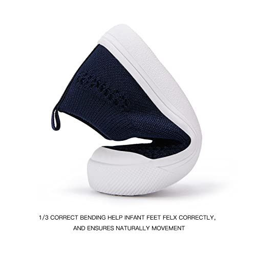 Image of BMCiTYBM Baby Sneakers Girls Boys Lightweight Breathable Mesh First Walkers Shoes 6-24 Months
