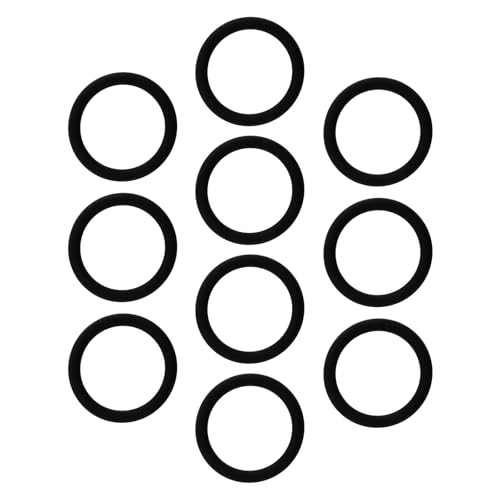 LT Easiyl 10pcs Anillo de Sellado para Radiador Coche Caja Cambios Enfriador de Aceite Anillo Sellado de Tubo Junta Tórica de Caucho Fluorado 17211742636 Compatible con BMW E31 E36 E38