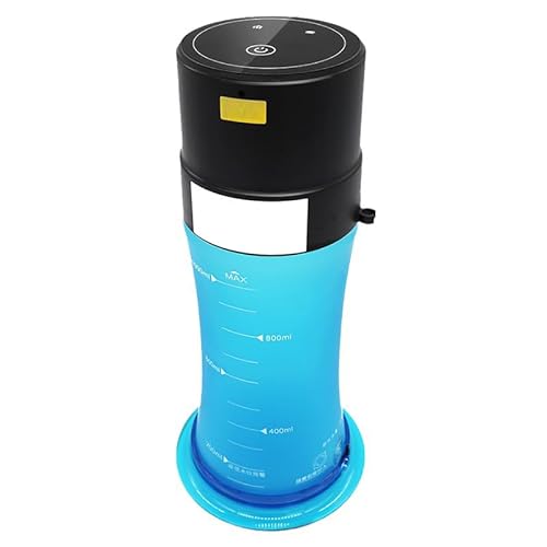 Kit de cubo de enema eléctrico, limpiador intestinal automático USB, dispositivo médico de 1000 ml para limpieza de colon, equipo de spa para hombres y mujeres, higiénico y fácil de usar