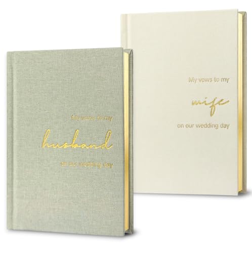 Livres de vœux de mariage pour mari et femme afin d'immortaliser vos promesses