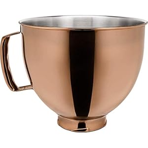 KitchenAid Stainless Steel Mixing Bowl 4.8L 5KSM5SSBRC Copper