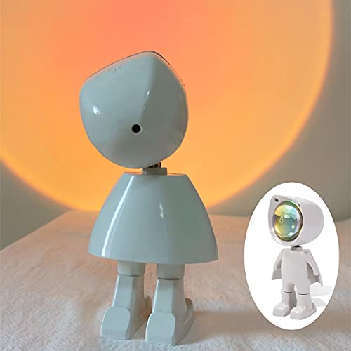 MINGRT USB Lampada Proiettore Tramonto, Rotazione