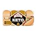 Oroweat Keto Bread, 8 Count, (1.5 oz Each), Soft White Hot Dog Buns, 12 oz Bag