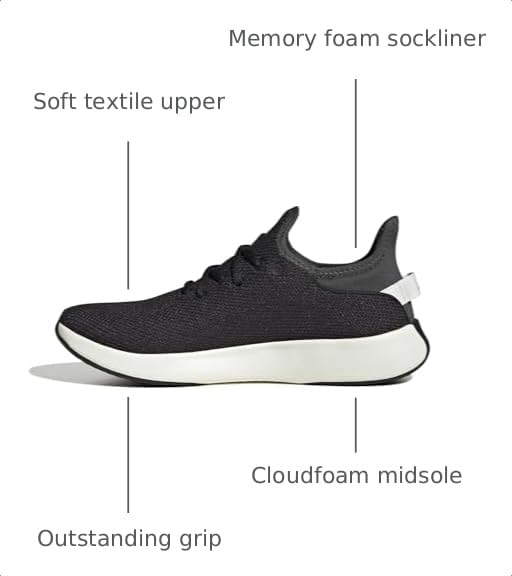 Image of adidas Women's Cloudfoam Pure Sneaker