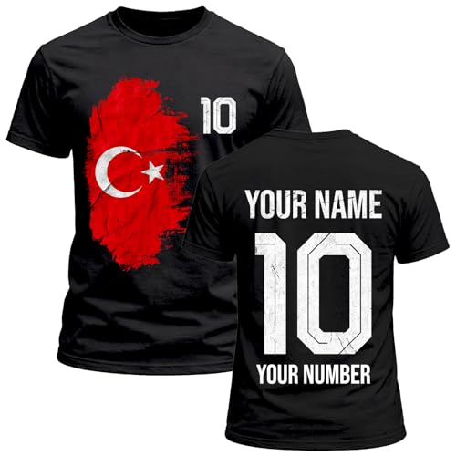 T-shirt foot Turquie personnalisé 2026 idéal pour vos soirées match