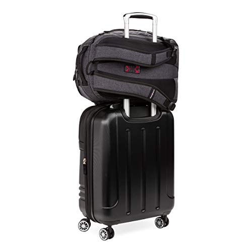 Swissgear Hybrid Travel Laptop Backpack, Grey Heather, 18-Inch #TOP6