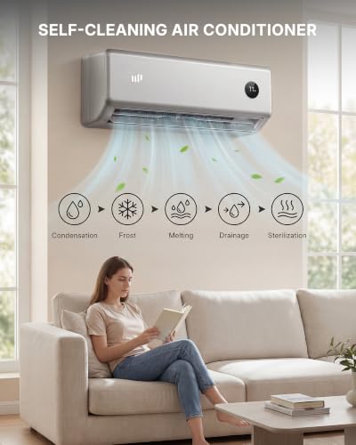 Image of Upstreman 18000 BTU Mini Split Air Conditioner /Heating System 230V