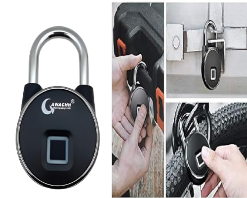 QAWACHH Bluetooth Smart Sensor Electronic Fingerprint Lock,Heavy ...