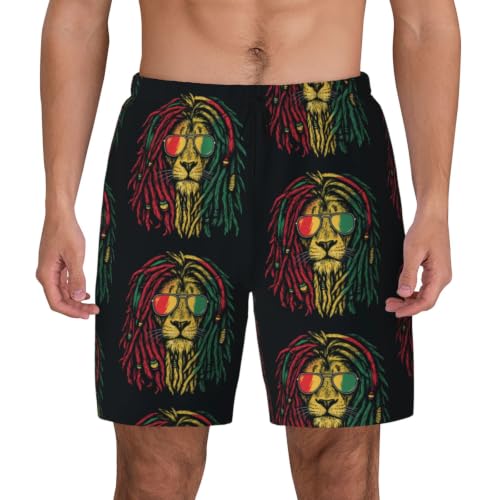 Bañador de león con gafas para tus tardes de surf y paseos por la playa