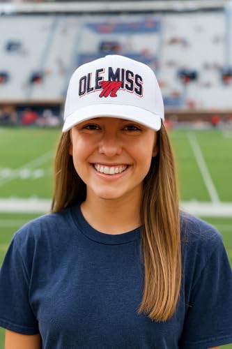 Gorra Trucker Clásica Ajustable Ole Miss miniatura 4