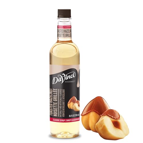 Image of DaVinci Gourmet Classic Toasted Hazelnut Syrup, 25.4 Fluid Ounces (Pack of 1)