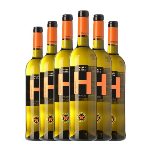 Parés Baltà Honeymoon Parellada Penedès Joven 75 cl Vino blanco (Caja de 6 Botellas de 75 cl)