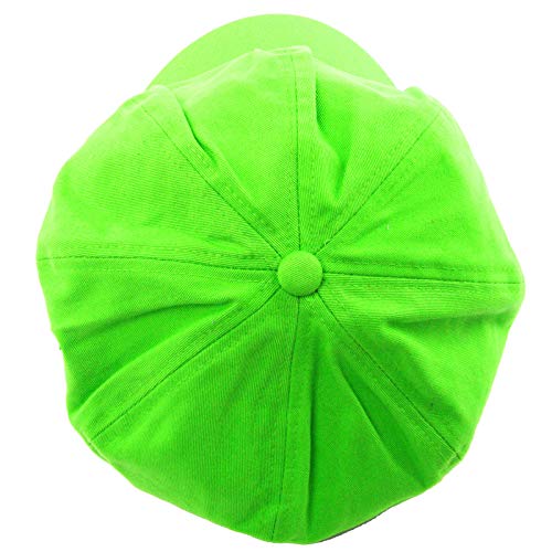 Gorra Gatsby tipo Newsboy 8 paneles algodón 100% lima miniatura 2