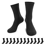 nike socken schwarz damen 【GEPOLSTERT & RUTSCHFEST】Die Verstärkung im Fersen- und Zehenbereich der premium Baumwolle Business Socken sorgt für Strapazierfähigkeit in stark beanspruchten Bereichen. Die Strümpfe sind rutschfest. Die Sportsocken verfügen außerdem über eine robuste, gepolsterte Sohle, die sich perfekt für den täglichen Gebrauch oder mäßige sportliche Aktivitäten eignet.