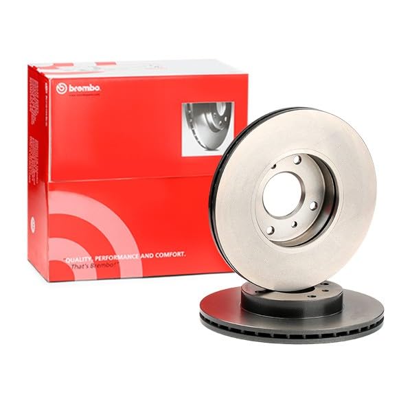 BREMBO 09.5254.21, 2 szt Tarcze Hamulcowe przód 280mm