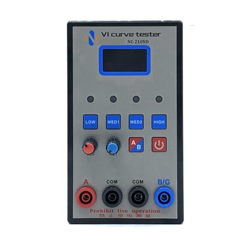 Pteanecay VI Curve Tester 1.3 Inch Display Dual Channel Automotive Diagnostic Inspection Tool for Circuit Board Test Repair Easy to Use, Black, 500461959