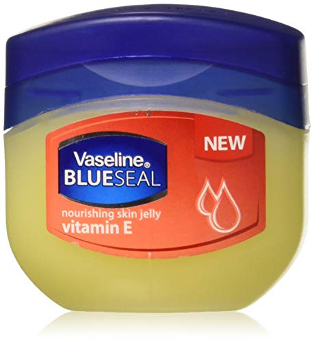 VASELINE BlueSeal Gentle Petroleum Jelly (Vitamin E), Lip therapy Portable Small Vaseline 3.38oz