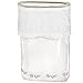 Amscan White Flings Pop-Up Trash Bin