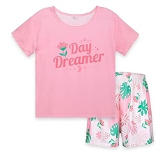 Toddler Girl Carter's 2-Piece Floral Short Sleeve Top & Shorts Set
