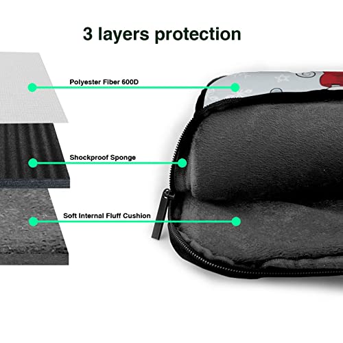 Bolso para portátil AMAZWI de 13-15.6 pulgadas miniatura 6