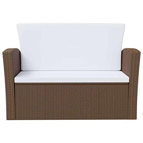 Chenshu 16-TLG. Garten-Lounge-Set mit Auflagen, Gartenlounge, Balkon Möbel, Terrassenmöbel, Lounge Gartenmöbel Set… – Bild 7