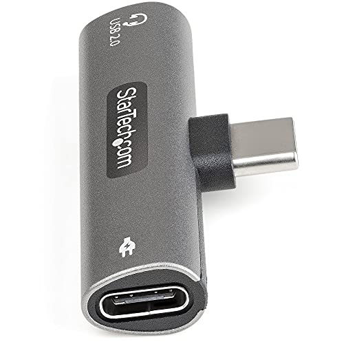 Adaptateur USB-C Audio et Charge StarTech.com avec Power Delivery 60W pour smartphone