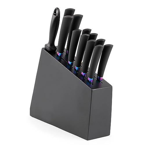 13Piece Knife Block Set, Rainbow Blades All Knife Sets