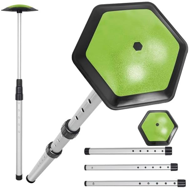 Barre de support pour sac de golf en aluminium flexible anti-chocs de voyage