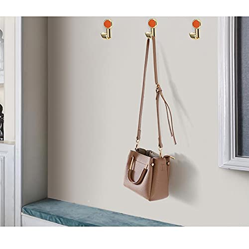 Percheros Para Colgar Abrigos 5 Pack Home Storage Wall Hooks Bathroom Towel Hooks Metal Coat Hooks Coat Hooks for Cabinet Closet Door Towel Hooks Perchero Para Colgar Bolsas - Image 6