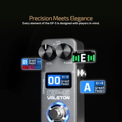 image for Valeton GP-5 Super Compact Multi-Effects Processor & NAM/IR Loader Ped