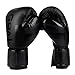 Hijos Adultos Patada Rosa Guantes De Boxeo Muay Thai Luva De Boxe Hombres De Formación De Mujeres De La Lucha De MMA Grappling Guantes De Boxeo Zzib (Color : All Dark, Size : 10oz)