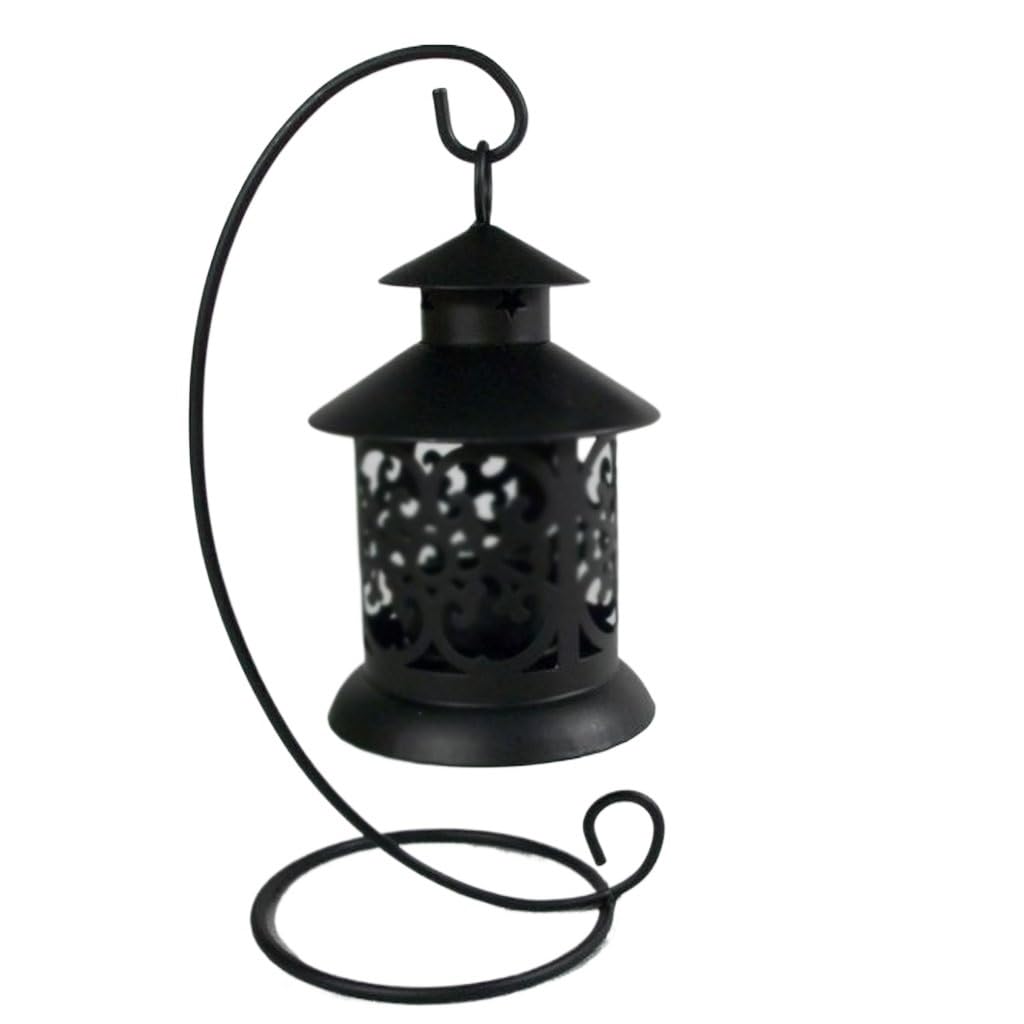 HTTGDGDH European Hollow Iron Candlestick, Retro Wedding Home, Creative Handicrafts, Decorative Ornaments,D-15 * 9.5cm