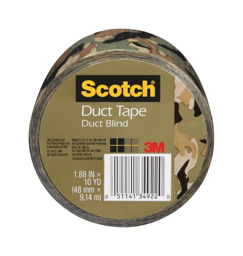 Scotch Duct Tape Camo 1.88 in x 10 yd 1 Roll (910-CMO-C)