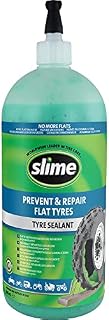 Slime 10031 Flat Tyre Puncture Repair Sealant, Prevent and Repair, Non-Highway Vehicles, Trailers, All-Terrain, Quad Bikes, Wheelbarrows, Non-toxic, eco-friendly, 946 mL (32oz) bottle