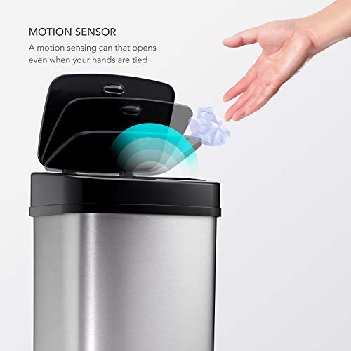 Mejores comprativas On-line Bote basura automático baño disponible en línea. 47 Imagen adicional