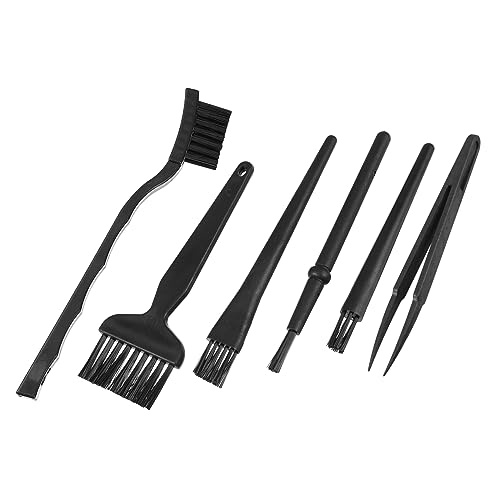 Kit di Spazzole per La Pulizia Statica 6 Pezzi Spazzola per Tastiera per Computer Portatile Scheda Madre