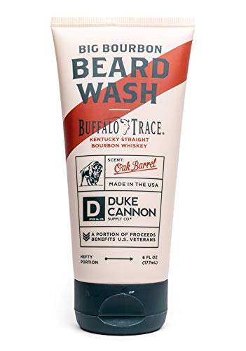 Duke Cannon Big Bourbon Beard Care Collection Gift Set - Beard Wash (6oz), Balm (1.6oz), & Oil (3oz) - Oak Barrel Scent, Hydrating & Softening Products for Men - Image 2