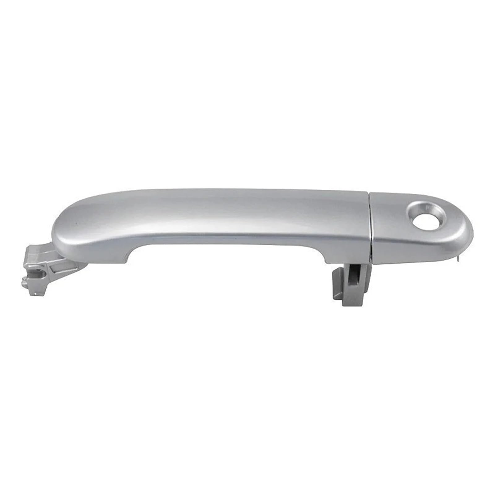 Pacsci Silver Front Left Car Outer Door Handle For Nissan For Versa 2007-2012 For Tiida 2007-2011 82640-El12a 82641-El12a Car Exterior Door Handle Front Left(Silver Front Left)